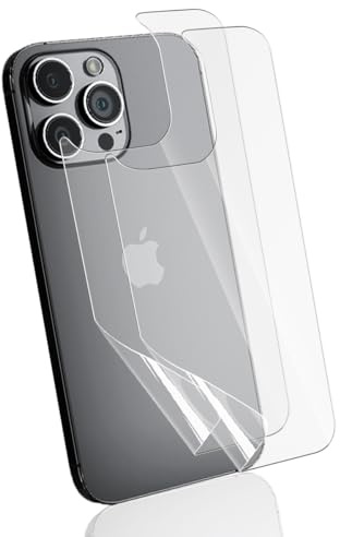 Yonntmmi Schutzfolie Rückseite Folie für iPhone 14 Pro Max 2 Stück | flexibler TPU-Folie Blasenfreie Weich, Anti-Kratzer, Matte Textur, TPU Displayschutzfolie für iPhone 14 Pro Max