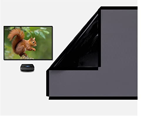 Pantalla de Proyector, Pantalla de proyector for el hogar de 100 Pulgadas -150 Pulgadas 16: 9 T Prism UST ALR Tela de Pantalla sin Marco(150 Inch)