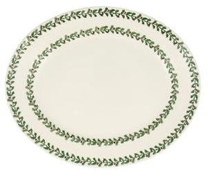 Emma Bridgewater Tiny Holly Medium Oval Platter