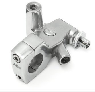 Alamor 25Mm 1Inch Moto Leva della Frizione Supporto per Harley Honda Shadow 600 Vt750-Silver