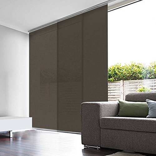 MADECOSTORE Panneau Japonais Voile de Lin L.50cm x H.260cm