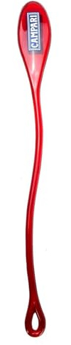 Campari Stirrer Rührstab in rot für Cocktails Bar - 10er Set