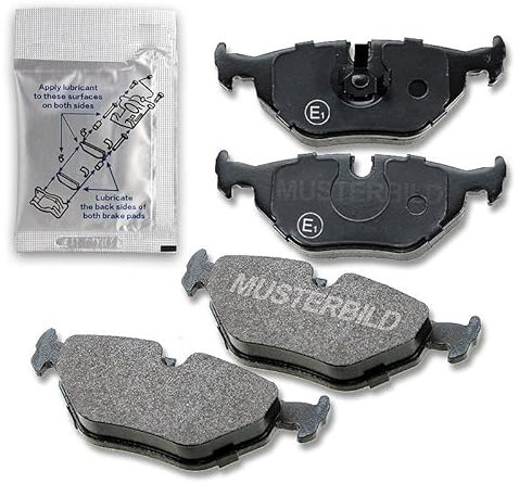 BESTPRICE Bremsbelagsatz Vorderachse, Bremsbeläge Bremsklötze vorne, 4 Stück, Kompatibel mit NISSAN MICRA II (K11)