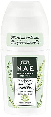 N.A.E. - Déodorant BIO 24h de protection contre les odeurs - Certifié Bio - Rafraîchissant - Freschezza - 99% d'ingrédients d'origine naturelle - Contenant de 50 ml