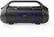 Bluetooth® Party Boombox | 6 ore | 2 | 60 W | Riproduzione multimediale: AUX/Micro SD/USB | IPX5 | Collegabile | Con maniglia | Nero