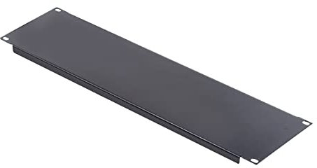 Aiten Data Panel Ciego 3U para Armario Rack 19, Color Negro