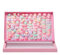 Wodasi 100 Pièces Bagues pour Enfants, Bagues Filles, Ensemble de Bagues Petites Filles avec Boîte Rose, Bague Fille Bagues Enfants Fille, Bagues Enfants Fille Réglables Bague, Style Aléatoire