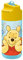 POS 27291 Gourde Winnie l'ourson avec paille rabattable Transparent 430 ml