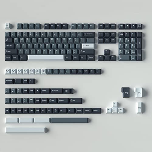 173 Tasten Doubleshot Keycaps Cherry Profile Apollo Keycaps Set für 61/64/87/104/108 Cherry Mx Switches Mechanische Tastatur