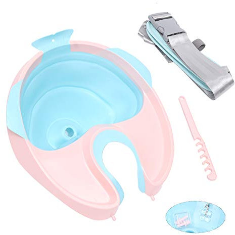 Tragbares Wohnzimmermobil Friseur Waschen Haar Waschbecken Backwash Shampoo Bowl Schwangere ältere Menschen, Kinder