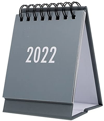 NUOBESTY 1stück Mini Tischkalender Desktop Kalender Mit Stabilem Dreiecksfuß Vielseitig Einsetzbar Für Büro Und Zuhause Hochwertiges Für Notizen Dekorativ Und Funktional