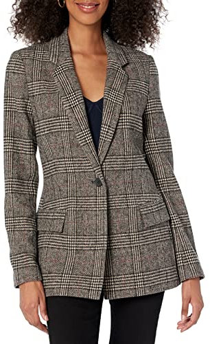 The Drop Blazer für Damen, Blake Lang, Plaid, S
