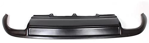 Heckstoßstangen-Diffusor, Schwarzer FRP-Auto-Heckdiffusor Für Audi A4 B8 S4 Sline Limousine Nur 2009–2012, Vier Auslass-Heckstoßstangen-Diffusor, Lippe, Spoiler-Splitter