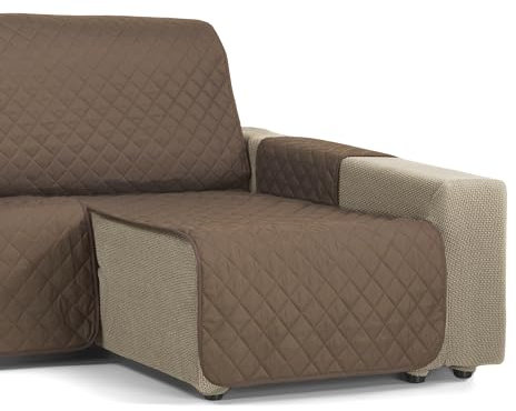 Martina Home Chaiselongue-Überwurf, gesteppt, Bernstein, 200 cm, Braun