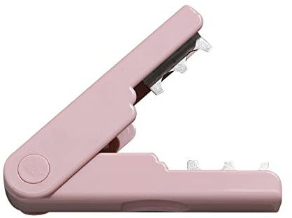 TEONEI Rosen-Dornen-Abisolierwerkzeug, Rosen-Dornenentferner, Blattdornen-Abisolierwerkzeug, Blumenstielschneider (rosa)