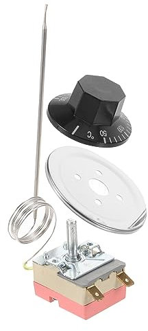 OSALADI Thermostat Temperaturregler Kommerzielle Fritteuse Propan Thermoschalter Für Fritteuse Friteusenzubehör Gasfritteuse Freidora De Gas Frittierknopf Ofen Bratpfanne Eisen