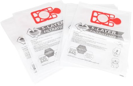 sparefixd Lot de 10 sacs d'aspirateur compatibles Henry pour aspirateur Numatic (Henry)