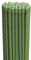 Virsus 10 Canne in Acciaio con Rivestimento in Plastica Verde, Lunghezza 150 cm, diametro 11 mm, Stecche Sostegno per piante Rampicanti, Ortaggi, Pomodori, per giardino, orto -6401F