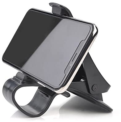 Mr. Gadget's Solutions Soporte Universal para Clip de teléfono para Coche | Clip de sujeción para teléfono GPS | Soporte para teléfono de Coche Antideslizante y Duradero | Soporte Antideslizante par