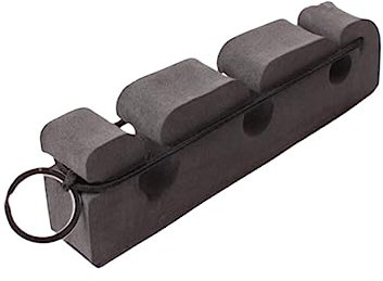 MUSISALY Magnetischer Angelrutenhalter Rutenständer Hochdichtes Material Mit 3 Halteöffnungen Auto Rutenhalter Angelrutenzubehör Für Fliegenfischen Und Fahrzeugmontage