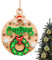 Weihnachts-Countdown-Kalender aus Holz, verschiebbar, Adventskalender, Wanddekoration, aus Holz | saisonale Dekoration für Familien-Interaktion