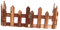POPETPOP 1 Set Recinto dell'albero di Natale staccionata fai da te recinto per animali domestici di natale staccionata legno recinzione legno durable recinzione in legno decorativo Di legno