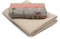 VmG-Store Waffelpique + Baumwollstoff Set farblich abgestimmt Waffel Stoff 100% Baumwollstoff Tex Standard 100 (Winter Eule Set86)