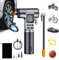 Bwaliffury Compressore Aria Portatile Senza Fili,Gonfiatore Elettrico Portatile Auto 150PSI, 5 Modalità, Torcia LED, Martello di Sicurezza, Mini Compressore Portatile,Adatta per Auto, Biciclette, Moto