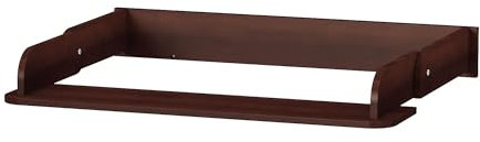 Veres klappbarer Wickelaufsatz/Wieckelblock für die Kommode, Breite 90cm (Nussbaum)