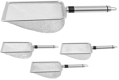 dewdat Erdsieb Für Gartenarbeit - Edelstahl Schüttelsieb Set,Effizienter Helfer Mit Platzsparendem Großflächigem Design Für Sand Erde Steine Rasenvorbereitung & Garten