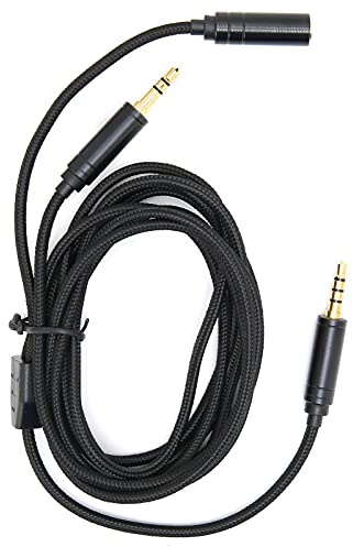 CHEOTIME 6,7 Fuß Chat-Link-Kabel, Party-Chat-Adapter, kompatibel mit HD60S Capture Card und mehr Game Capture-Geräten, Chat-Adapter-Ersatz