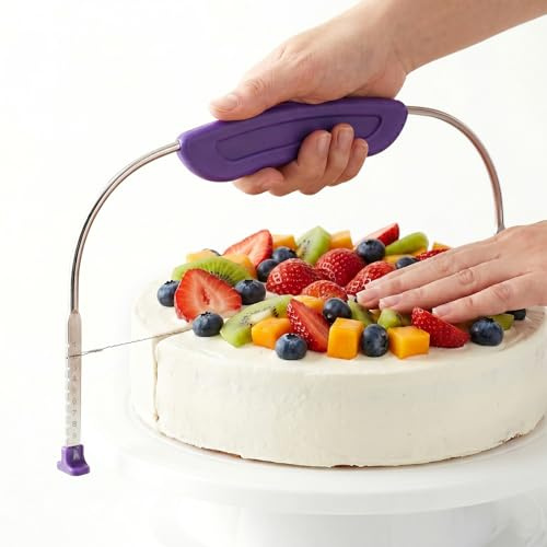 Jeffdad Cake Leveler, Adjustable Cake Leveler Cutter Slicer Leveler