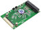 Ximimark 1 x Mini PCI-E mSATA auf CE ZIF 1,8 Zoll SSD auf 40 Pin ZIF CE Adapter Konverter Karte SSD HDD Adapter Konverter