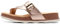 Clarks Brynn Madi, Sandali Bassi Donna, Pelle Oro Rosa, 39.5 EU