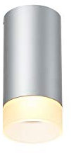 SLV Deckenleuchte ASTINA, dimmbar, effektvolle Innen-Beleuchtung | GU10 Deckenlampe, Decken-Strahler, LED Wand-Leuchte, Wohnzimmer-Lampe, Schlafzimmer-Leuchte | GU10 QPAR51, Grau