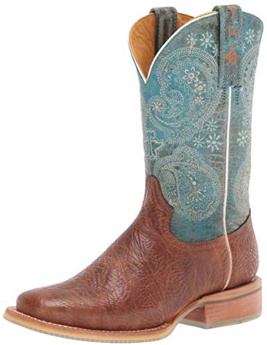 Tin Haul Footwear Damen Cowboy Westernstiefel, Blau/Braun, 39 EU