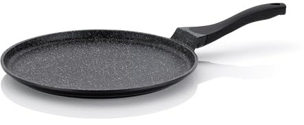 kela Crêpe-Pfanne Stella Nova, Ø 32 cm, Aluguss, Allherdboden, antihaftbeschichtet, hitzebeständig bis 180° C, 12223