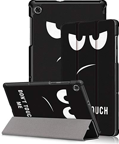 Kemocy Funda para Lenovo Tab M10 FHD Plus TB-X606F / TB-X606X,Flip Cover en Cuero PU con Soporte Carcasa para Lenovo Tab M10 FHD Plus 10,3 Pulgadas Tablet,Dont Touch