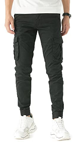 TONY BACKER Pantaloni Casual Uomo Pantaloni Cargo Uomo Pantalone Vintege G6551