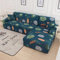 jia cool L-Form Sofabezug Einsitz-Kombination Ecksofa Druck Ecksofa Sofabezug Anti Rutsch Möbel Vier Jahreszeiten Universal Elastische Schutzhülle Blau 5
