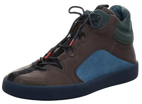 THINK! Herren JOEKING Leder gefütterte nachhaltige Boots, 3000 Wolf/Kombi, 44 EU