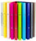 Stylex 41060 Ringbuch, Material Polypropylen, Farbig Sortiert, 17 mm Ringdurchmesser, DIN A4