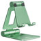 NULAXY Support Téléphone Réglable, Support Téléphone Bureau Pliable Portable Tablette Dock Compatible avec iPhone 15/14/13/12/11 Pro Max Mini XR X 8 Samsung Huawei d'autres Smartphones - Vert