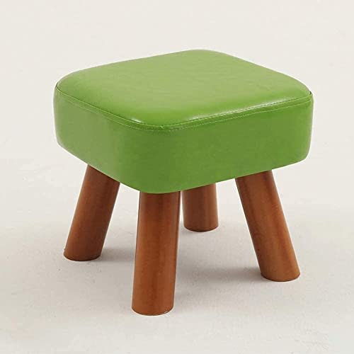 Collic Ledersofa -Hocker Mit 4 Beinen, Moderne Einfache Footstool -Heimbüro -Schuhbank), Praktische Möbel/a/28 * 28 * 25Cm(11 * 11 * 10Inch)