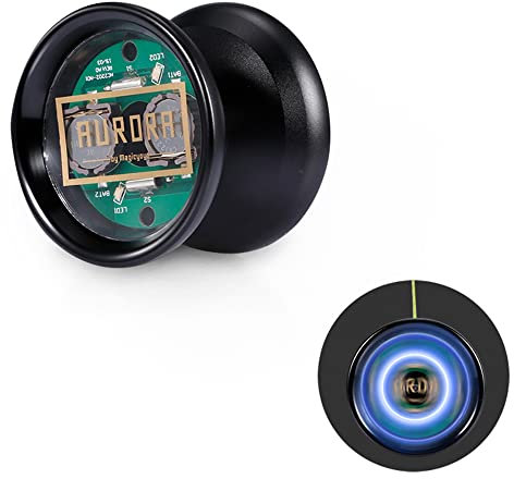 KOCAN Reagiert Nicht auf YoYo Aluminiumlegierung Professional Yoyo Ball mit LED-Lichtabdeckung Entferner für Kinder Erwachsene