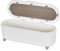 DEARBAG Rangement pour Couverts avec Couvercle, Boite Rangement Couverts de Table, Range Couvert Plastique avec Couvercle Blanc pour Baguettes Cuillère Couteau Fourchette