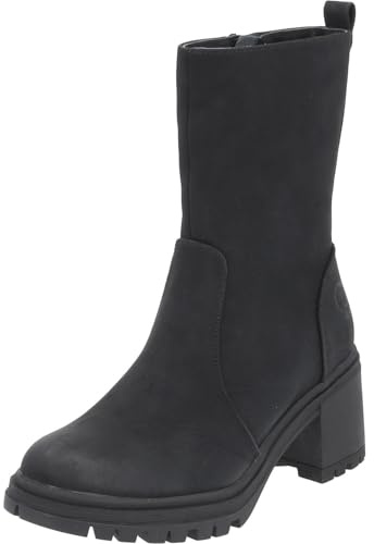 Palado Damen Stiefeletten Samothraki - elegante Boots - leicht gefütterte Stiefel - modische Schuhe mit Blockabsatz