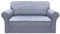 Granbest Stretch-Sofabezug, 2-Sitzer, superweich, Mikrofaser, Sofa-Schonbezug, rutschfest, Spandex, Möbelschutz für Hunde, Haustiere (2-Sitzer, Texturmuster)