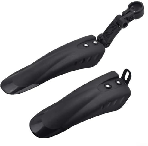Halten Sie das Fahrrad Ihres Kindes sauber und geschützt mit PVC-Kunststoff-Schutzblechen, Kotflügel-Set vorne und hinten für 30,5 - 50,8 cm (12 - 20 Zoll) Fahrräder, Anti-Falten und Anti-Aging (Stil