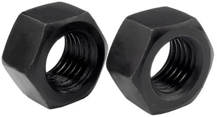 PAKMEZ Feingewinde-Sechskantmuttern, Steigung 0,75/1,0/1,25/1,5mm, Feingewinde-Sechskantmutter, Sicherungsmutter, 2Stk, M12X1,0mm